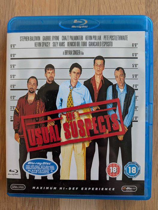 The Usual Suspects, Blu-Ray, UK