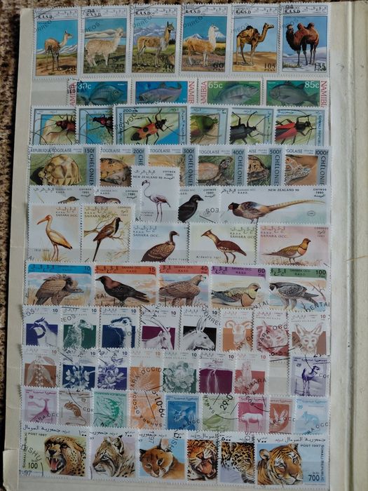 Марки поштові країн Африки. 56 серій,353 марки.