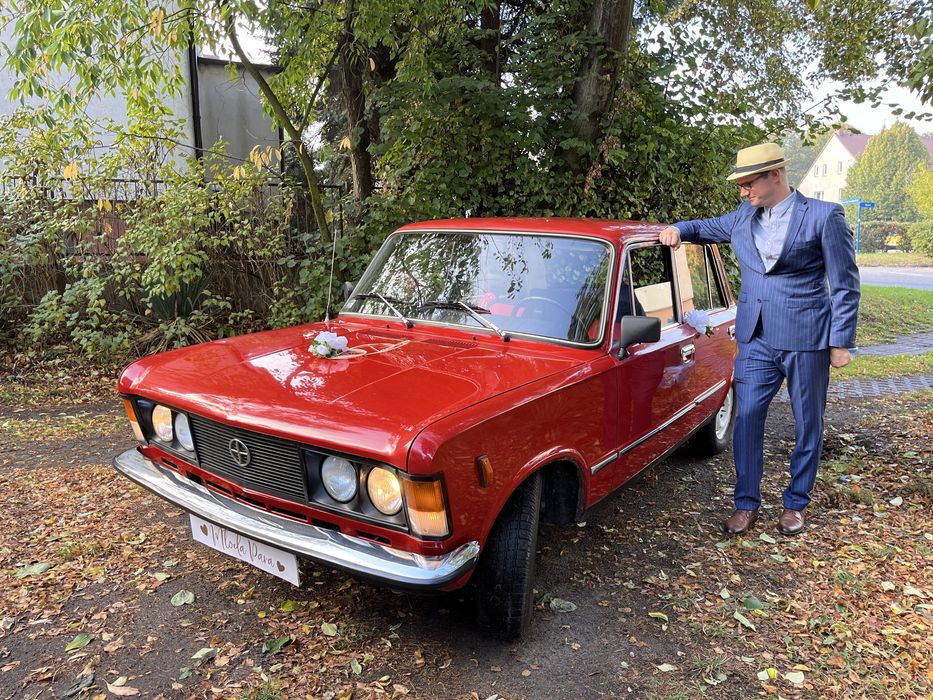 FIAT 125p Klasyk na ŚLUB Duży Fiat