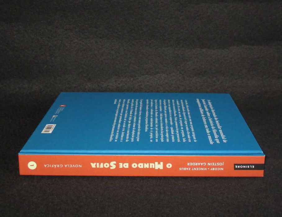 Livro O Mundo de Sofia Novela Gráfica Vicent Zabus Jostein Gaarder