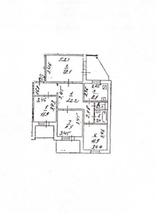 4+-rooms apartment apartment by the address st. Bazhana pr (area 95 m²) - Atlanta.ua - photo 18