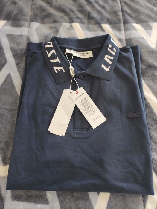 Polo Lacoste azul