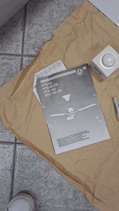 S&P Ventilador De Teto HTS 140