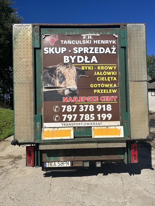 Man 12-224 do przewozu żywca