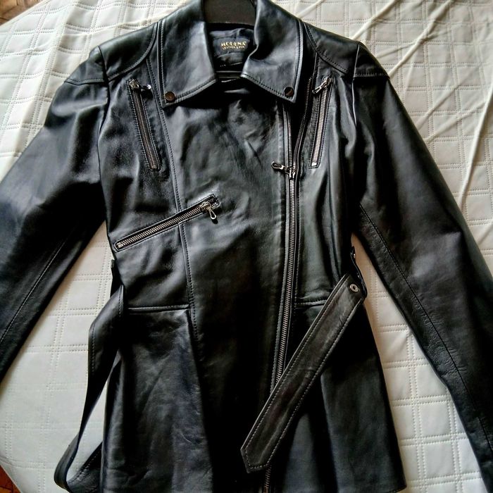 Elegancka kurtka skórzana Turcja