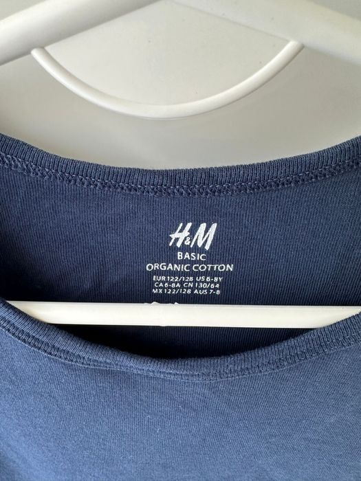 Koszulka rozmiar 122/128 cm marki h&m
