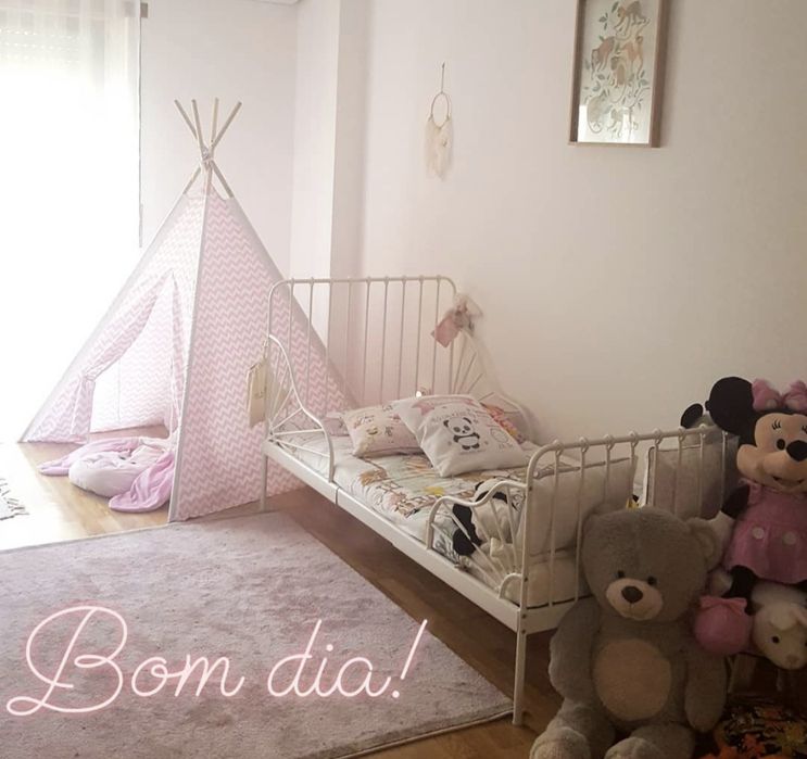Vendo cama extensível IKEA branco