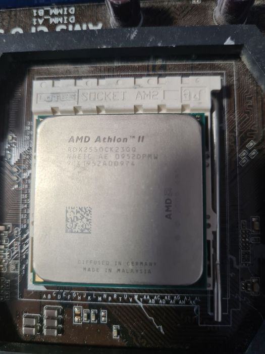 Материнська плата Asus m4a785-m socket AM2 + процесор Athlon 2