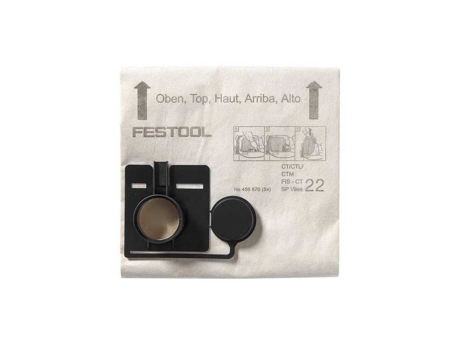 Worek filtrujący FIS-CT 22 SP VLIES/5 Festool 456870 (5 sztuk )