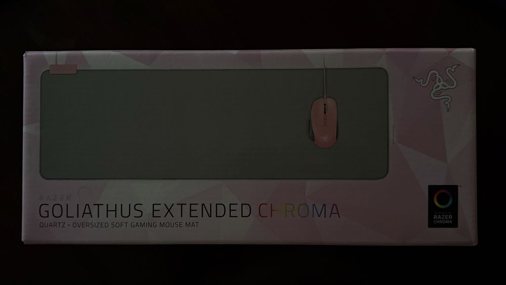 Ігрова поверхня Razer Chroma Goliathus Extended Chroma Quartz Edition