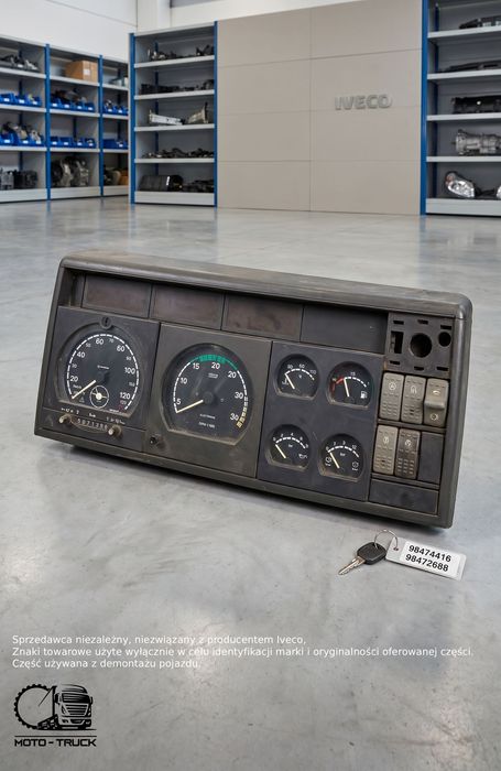 Licznik Zegary IVECO EUROCARGO EUROTECH 24V 98474416 98472688