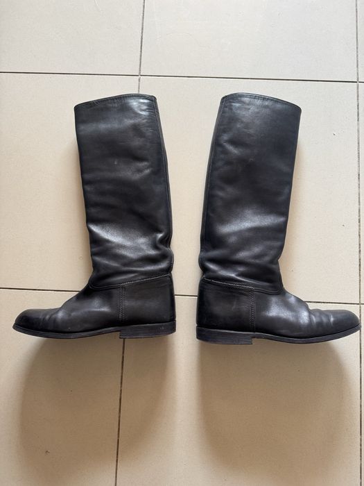 Oficerki skórzane vintage 37