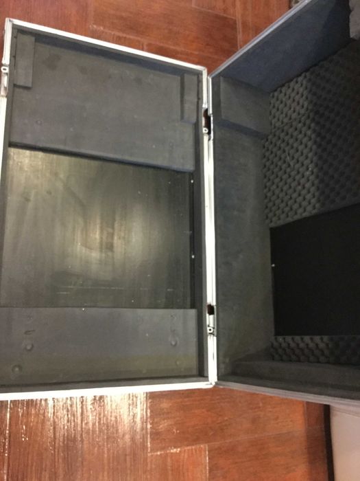 case de transporte de mesa misturadora