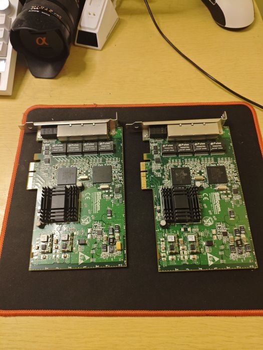Сетевая карта pci silicom pexg4-Rohs v1 0, 1 gigabit , 4 port