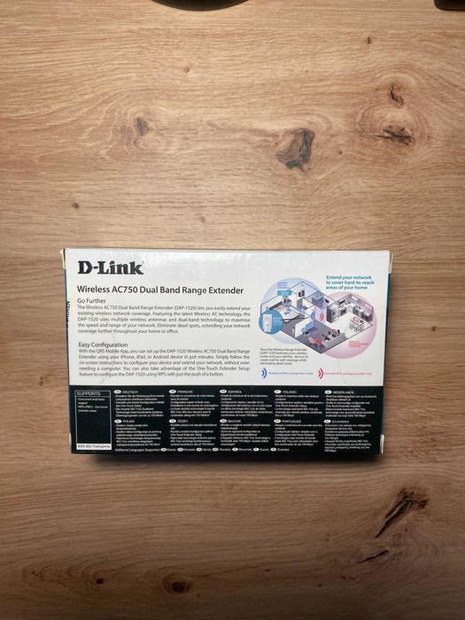 D-link Wireless AC750 Dual Band Range Extender