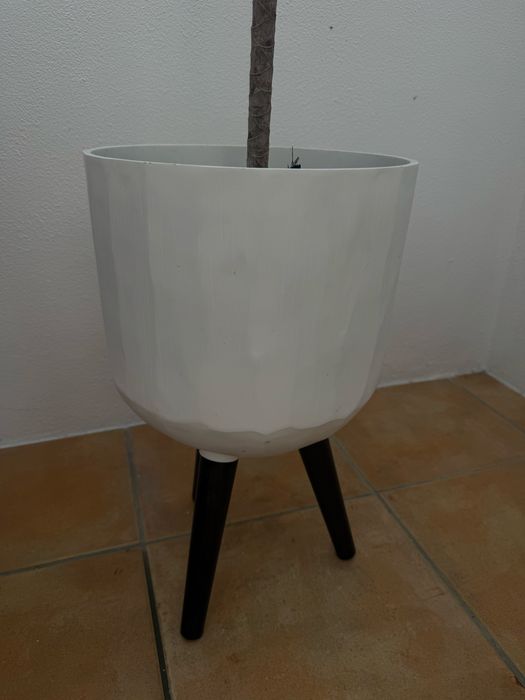 Vaso caspaux branco