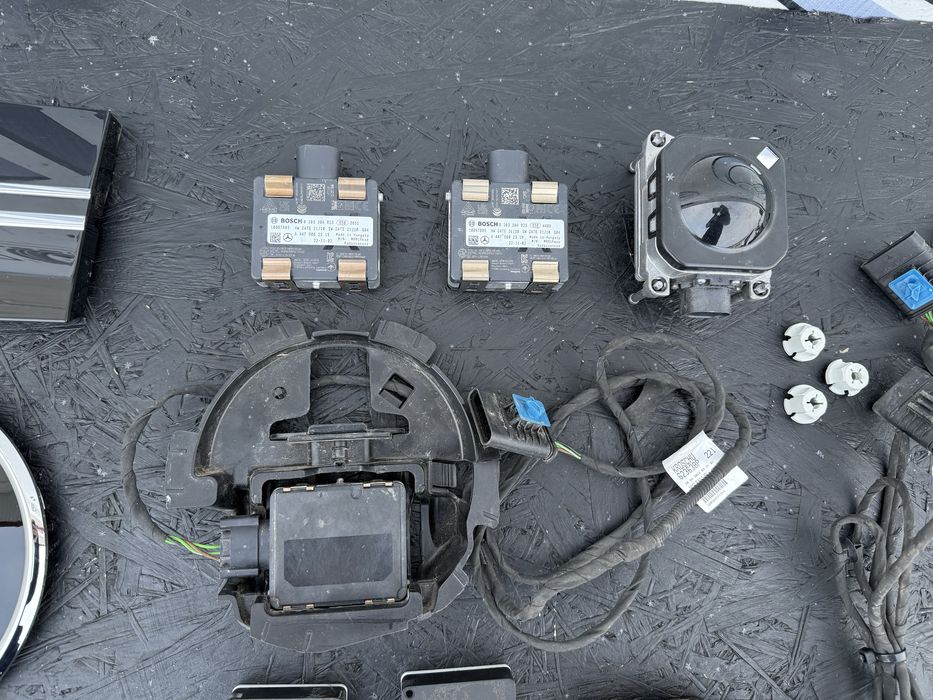 Веклас Віто Vito V-class W447 дистронік радар блок емблема камера