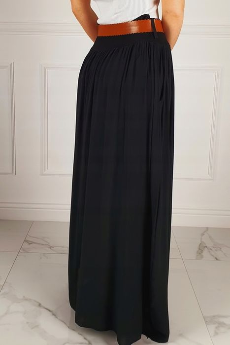 Zwiewna Długa Spódnica Maxi Do Kostek Boho Damska
