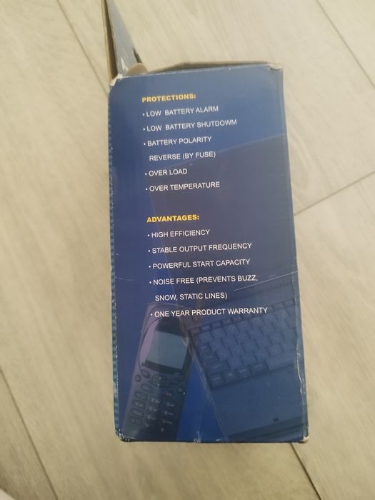 Inversor de corrente 12V para 220V 150W — carro / autocaravana /viagem