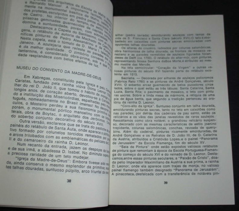 Livro Portugal Roteiro Turístico Artístico E Histórico Gregório Medina