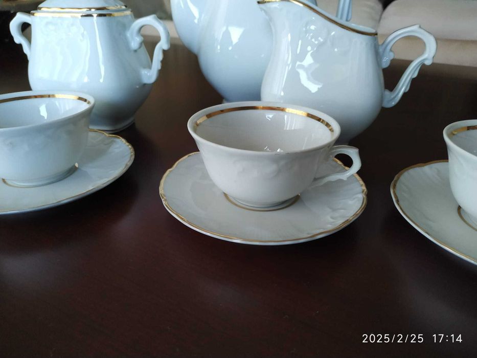 Serviço de café "Vista Alegre"