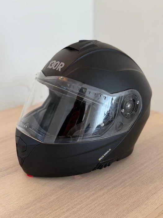 Capacete 130R Showa P/J Black Matt Modular