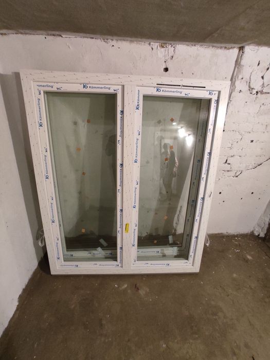 Okna pcv KOMMERLING ( nowe )