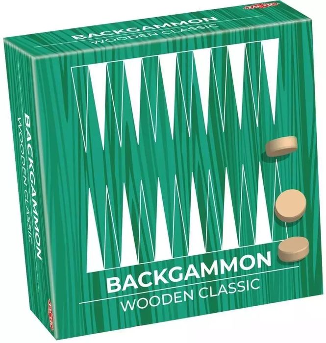 Wooden Classic. Backgammon. Tactic. Nowy Produkt