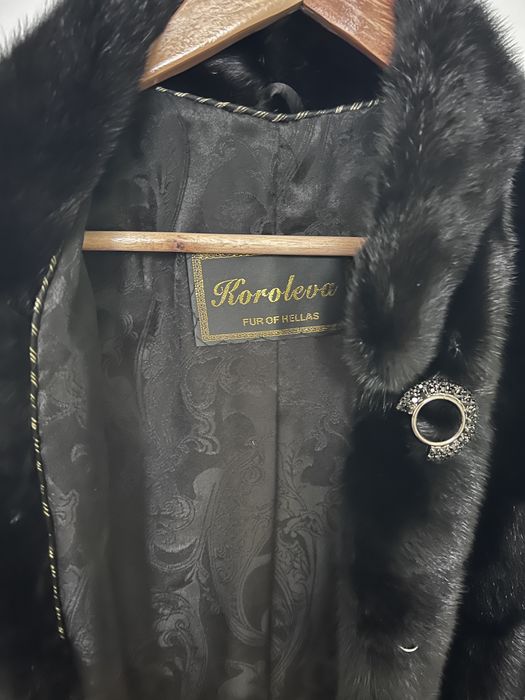 Жилет з хутра норки