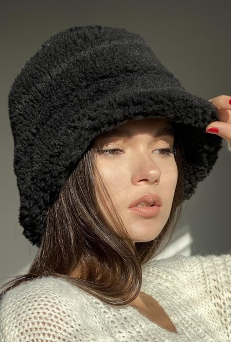 Хутряна панама мех зимняя шапка норкова шапка норочка ушанка норка нат