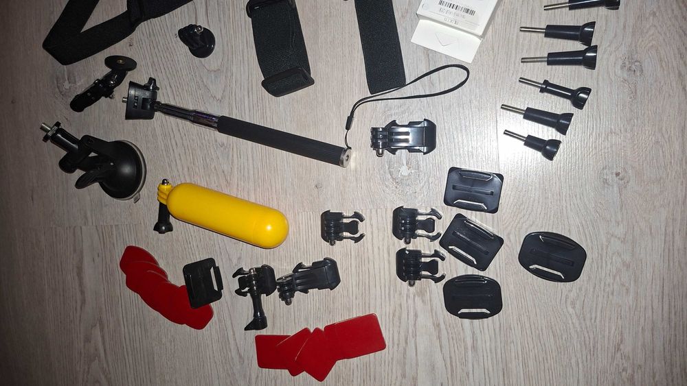Action Cam GoPro Hero 8 Black como nova imaculada c/ muitos acessórios