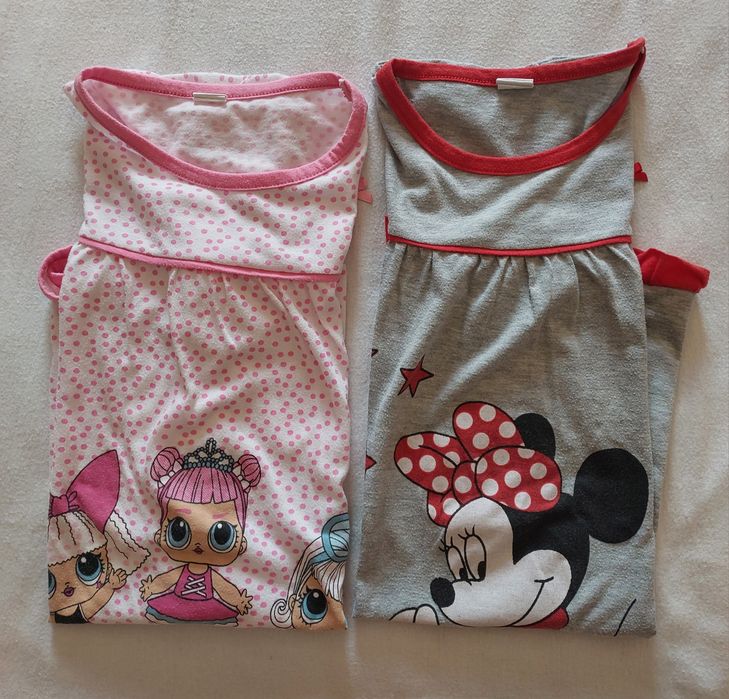 Lote 2 Camisas Dormir Menina, 8-10A