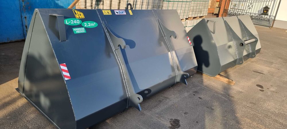 łyżka 2,2m3 240 cm objetościowa merlo matbro kramer euro ładowarka jlg