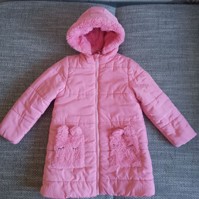 Plaszczyk zimowy dziewczęcy 116