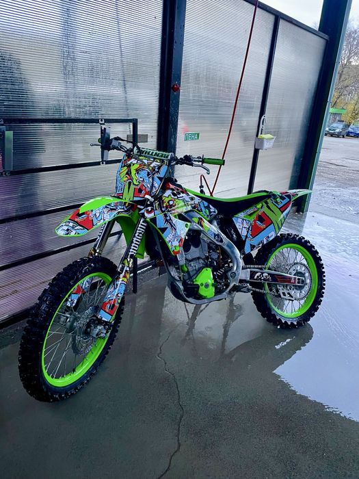 Kawasaki kx250f кросовий