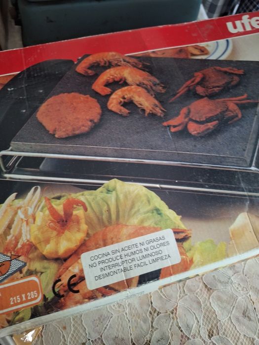 Grelhador e Termoacululador branco