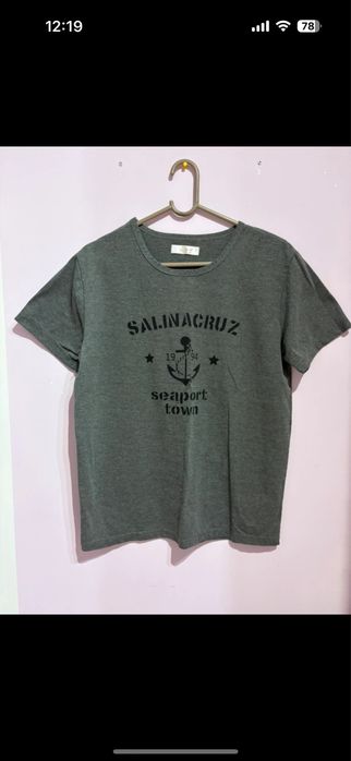 Bluzka meska szara roz. L