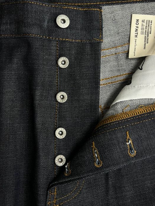 No Faith Studios Jeans blue NFS джинси сині НФС широкі джинси архівні S M L XL