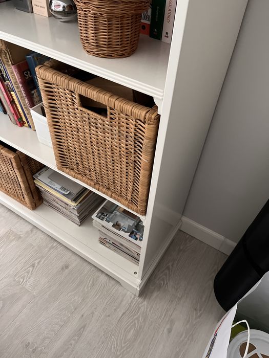 Ikea regał Birkeland biały