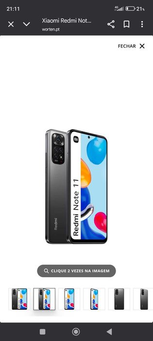 Redmi note 11 - 128GB (Negociável]