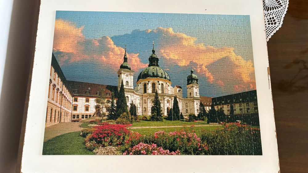 Puzzle TREFL 500 elementów używane.