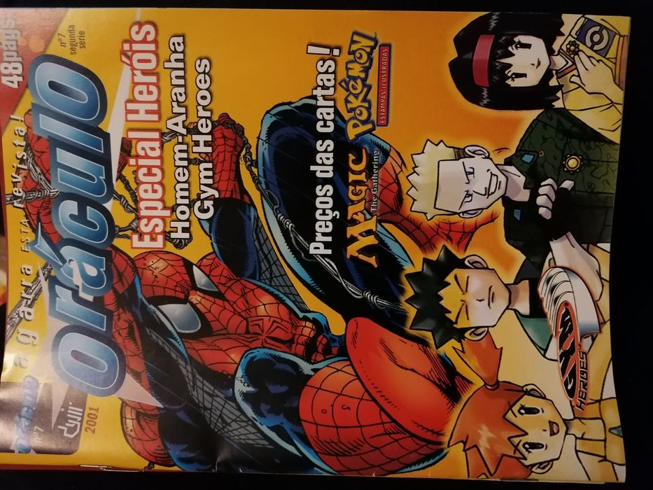 Revista Oráculo Pokemon 1, 3, 4 e 7