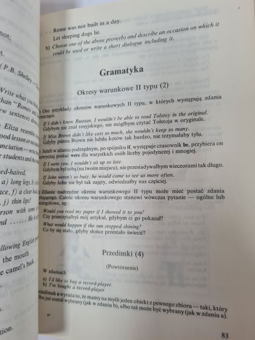 We use english - Książka