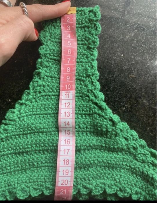 Bikini croche verde