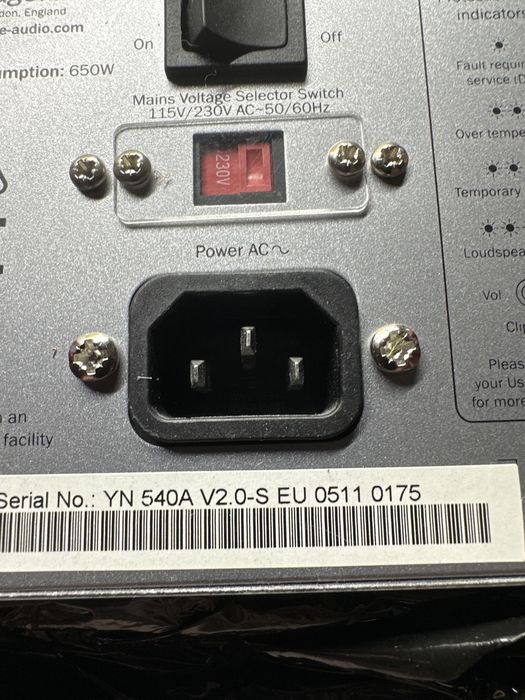 Продам усилитель! AZUR 540A/640A  V2.0