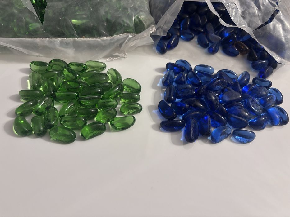 Kamienie ozdobne  , szklane ,akwaryjne