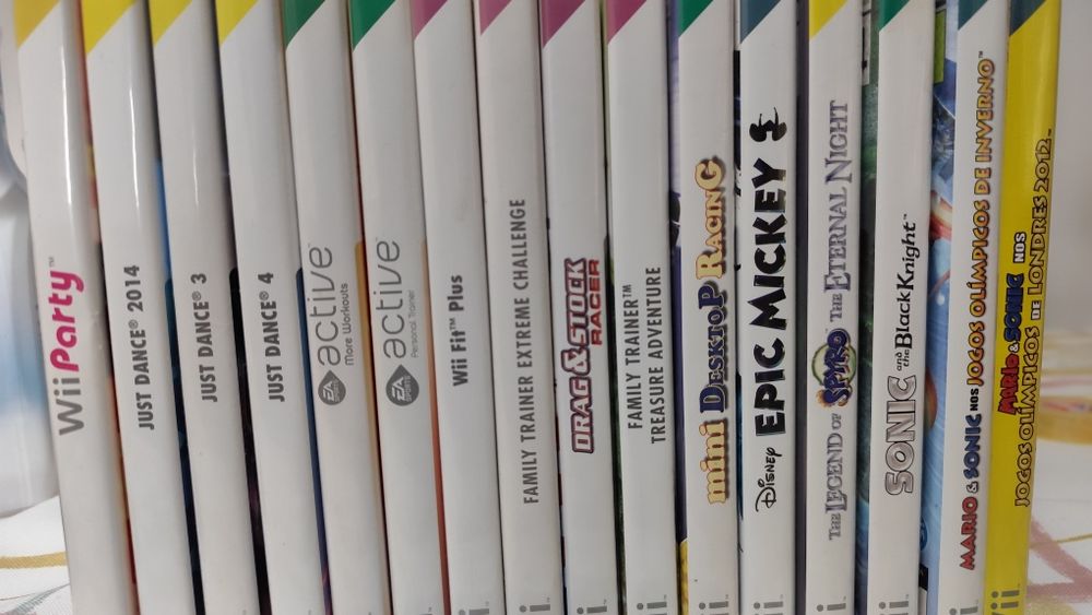 Wii + acessórios + jogos