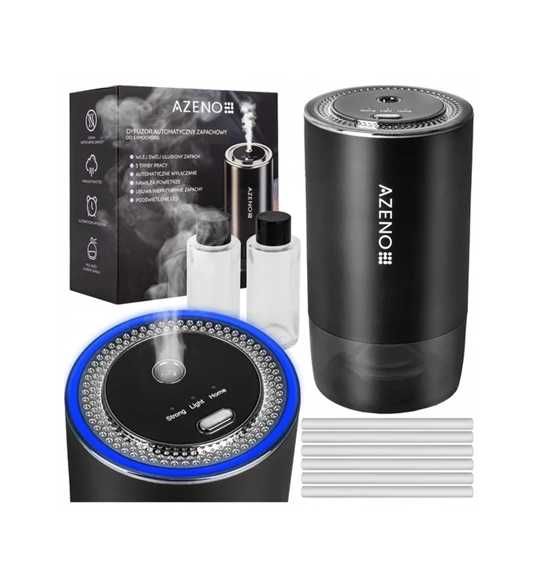 DYFUZOR zapachowy samochodowy ultradźwiękowy USB Powystawowy