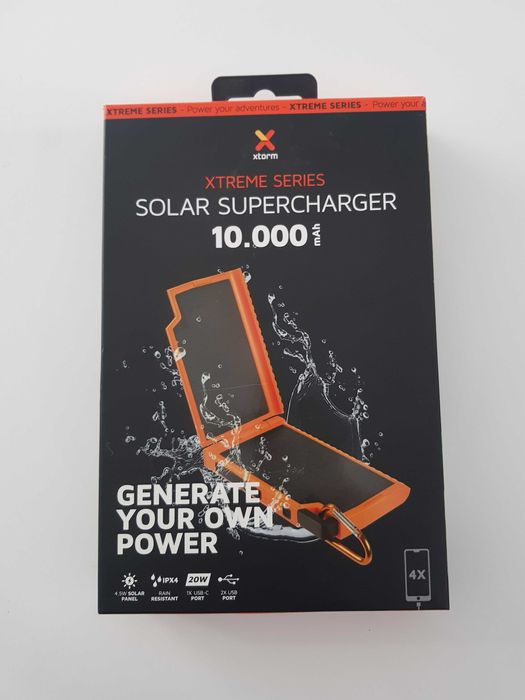 Powerbank Xtorm Solar SuperCharger 10 000mAh