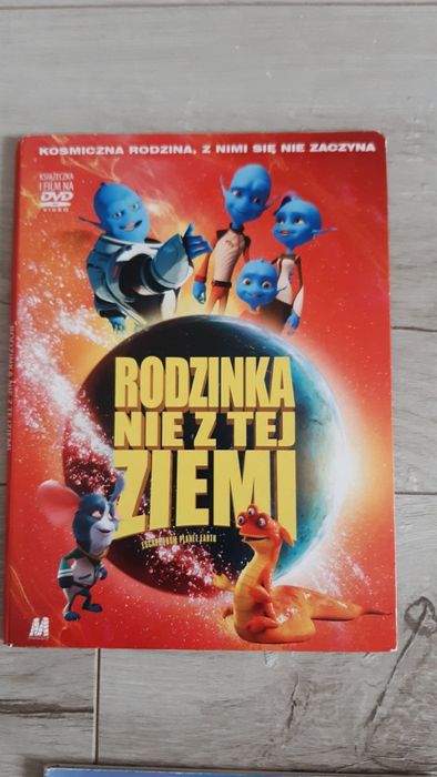 Rodzinka nie z tej ziemi- dla dzieci płyta dvd